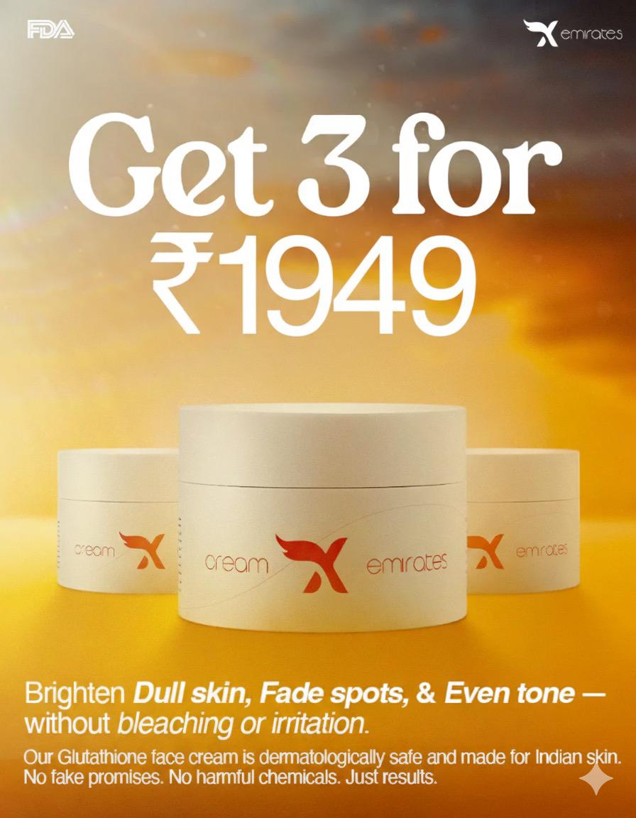 Buy 3 Face Creams – Just ₹1949, Combo Offer