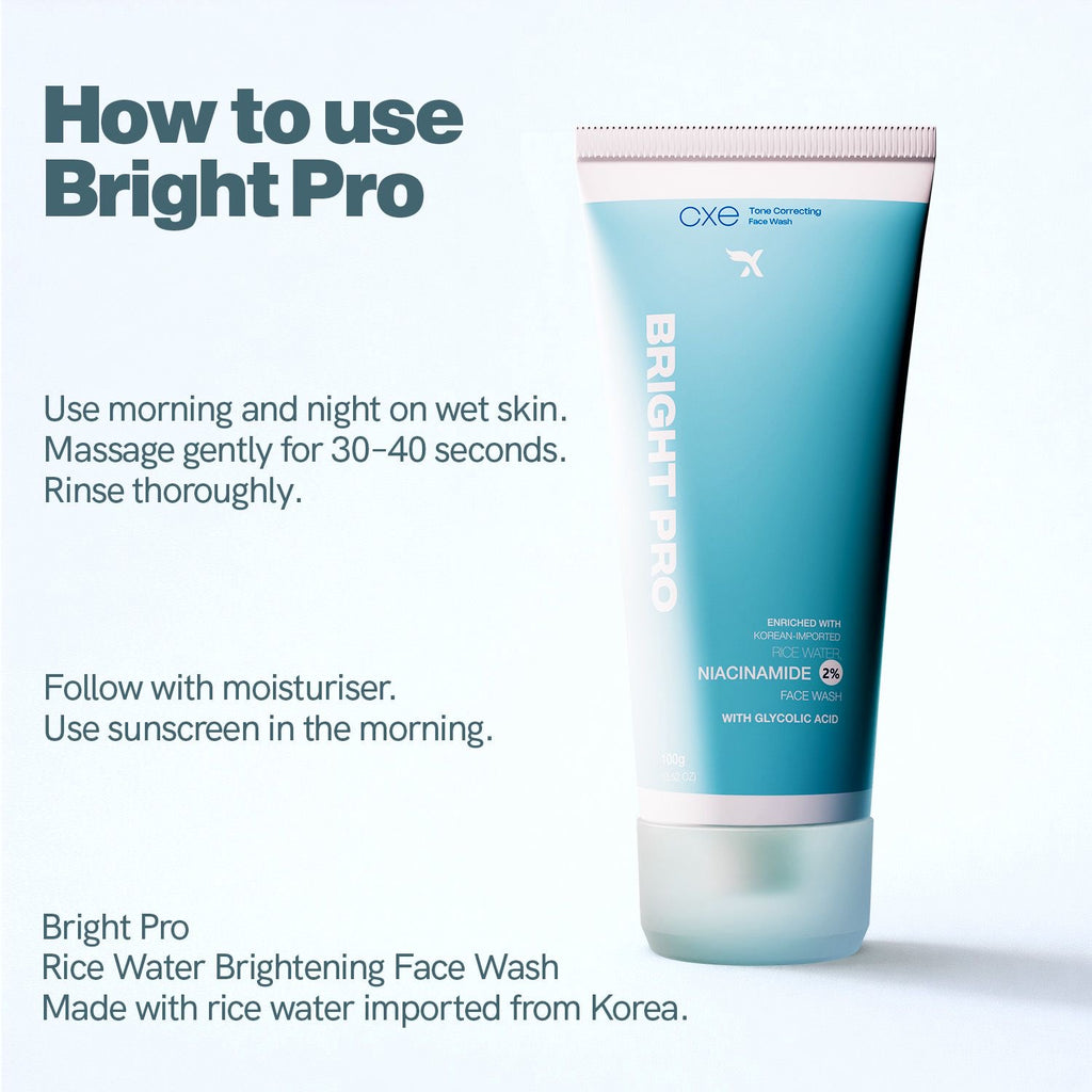 Bright Pro
Rice Water Brightening
Face Wash