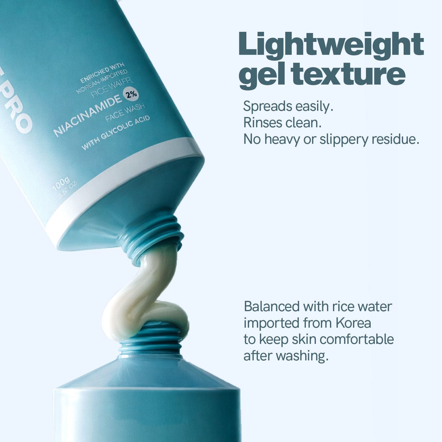 Bright Pro
Rice Water Brightening
Face Wash